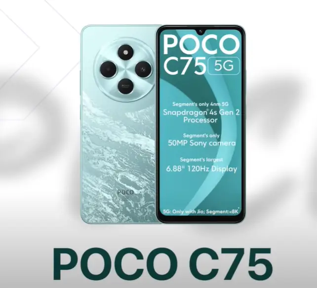 Poco C75.